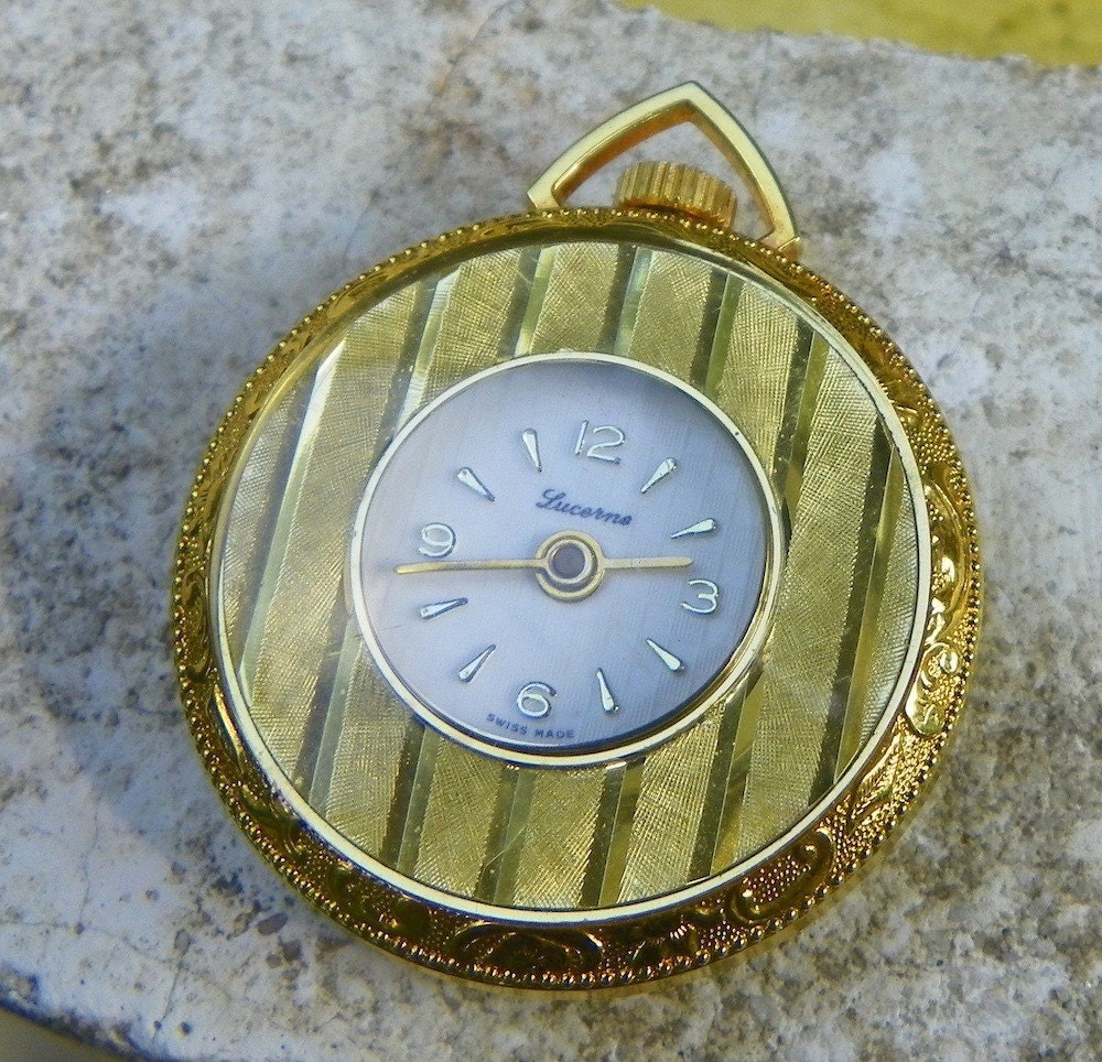 Lucerne Pocket Watch Vintage My XXX Hot Girl