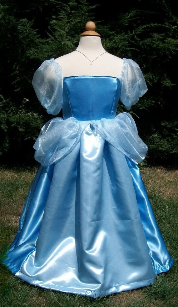 Items similar to Girls Cinderella Costume on Etsy