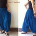 Harem Pant in Blue (2)