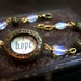 hope - relic bracelet with opalescent beads