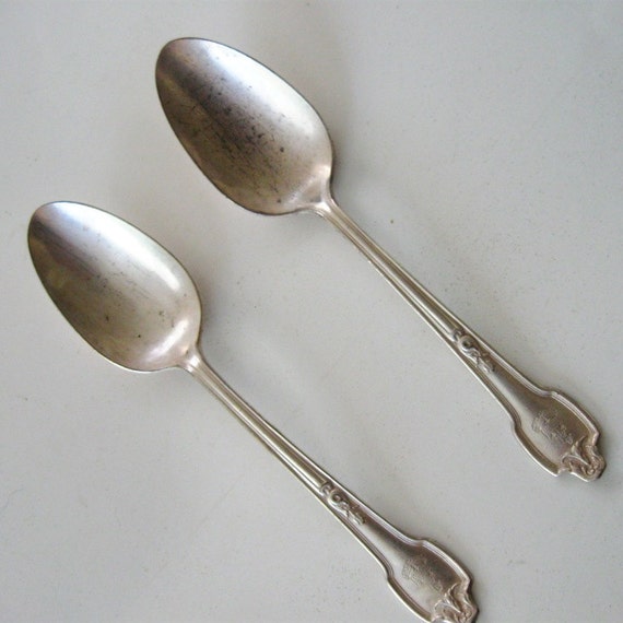 hotel utensils Serving  serving Spoons Hotel Silverplate Vintage Wallace   Falmouth Stevens