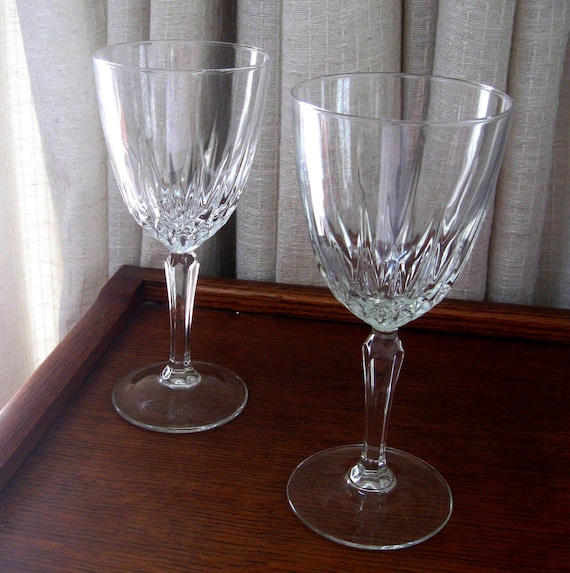 Vintage Crystal Wine Glasses 43