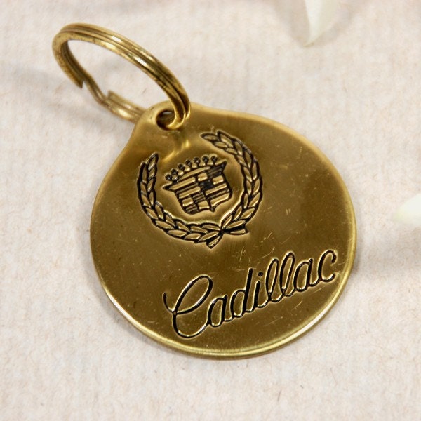 Vintage Cadillac Keychain by Zanzibargains on Etsy