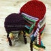 Simplify Collection in Perfect Plum / Crochet Beanie hat Newborn photography prop