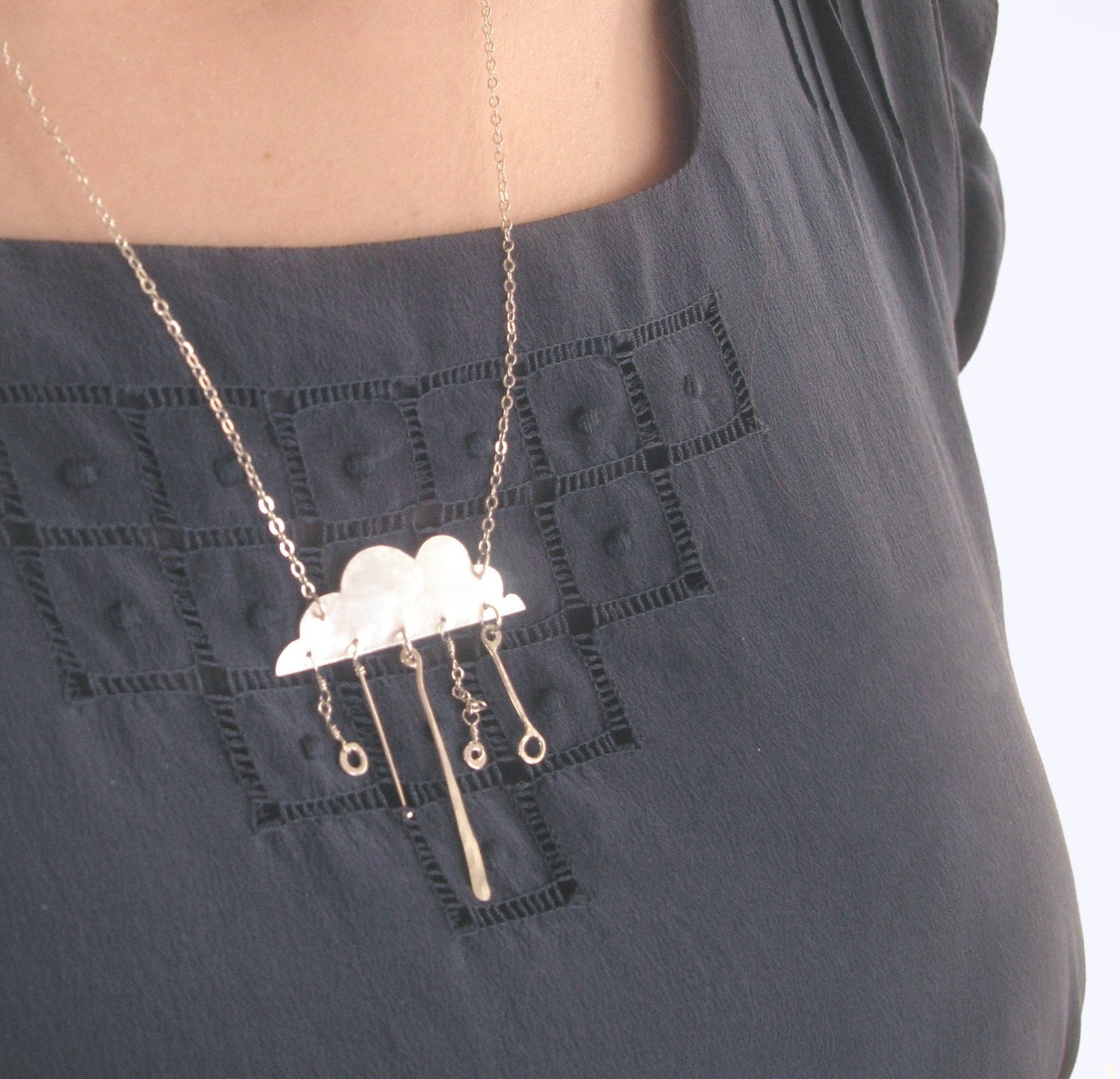 Weather Cloud Necklace