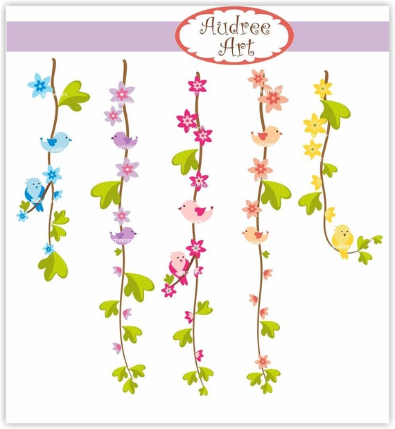 free clip art flowers and vines - photo #37