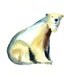 POLAR bear by DIMDI Original watercolor painting 10x8inchxxxxAll the animals that you wantxxxx