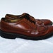 Wingtip Shoes, Leather Oxford, Brown, Vintage 12A, Man's, Dexter, Made in USA, Classic Business Geek, Perforated, Marked Down From 45, SALE