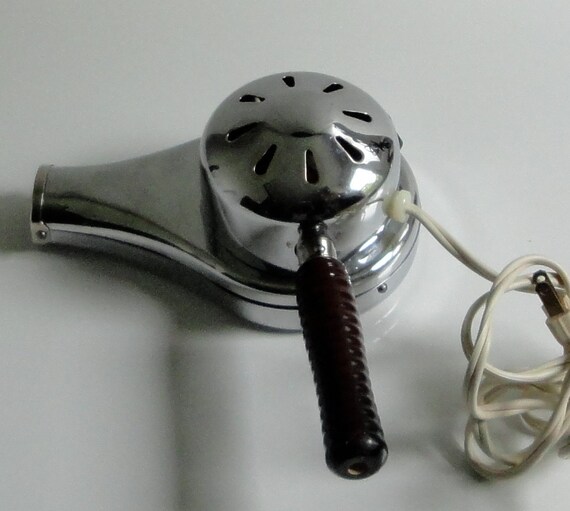 1950's Handy Hannah Metal Hair Dryer. Very Cool