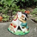 Made in Occupied Japan Ceramic Tepee with Indian Boy.