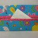 Little Chicks Tissue Cozy/Gift Card Holder (pink lining)/Party Favor/Wedding Favor