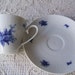 STOREWIDE TEACUP SALE 33 to 50% Off, Vintage Rosenthal Studio-Linie Germany Teacup Saucer Romance Rhapsody Pattern, Embossed