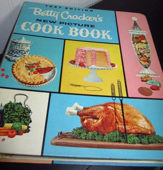 Vintage Text Edition Betty Crocker's New Picture Cookbook