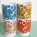 Vintage Flower Power Coffee Cups (Japan) - Set of 4