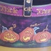 Halloween Hand Painted Box, Jack O Lanterns on Bentwood Box