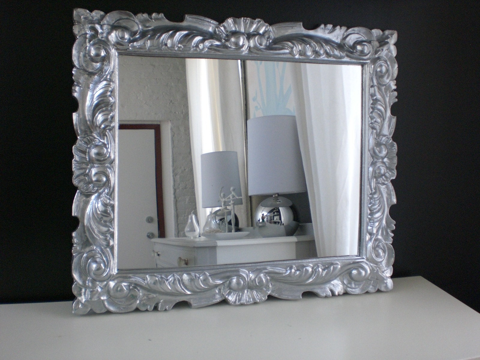 Hollywood Glam Mirror by ParlourHome on Etsy