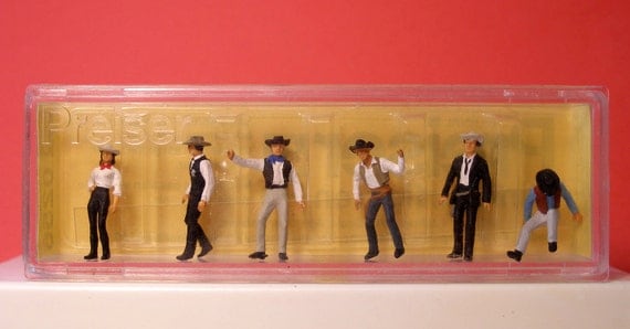 miniature western figures