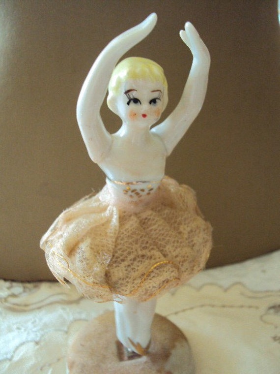 collectible porcelain ballerina dolls