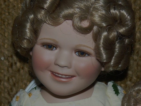 Shirley Temple Porcelain Dolls Danbury Mint Two Of A Kind