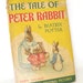 Vintage Antique Book Tales of Peter Rabbit 1920s Story Book Original Art Pictures Beatrix Potter Warne & Co.