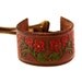 Leather Cuff Laced Lacing Lace OOAK