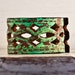 Women's Small Cuff Bracelet Painted Leather Jewelry