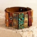 OOAK Leather Cuff Original Limited Rare