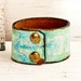 Women's Leather Wristbands Cuffs Bracelets OOAK