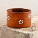Leather Cuff Bracelet Wristband Winter Power