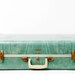 Large Bermuda Green Samsonite Suitcase