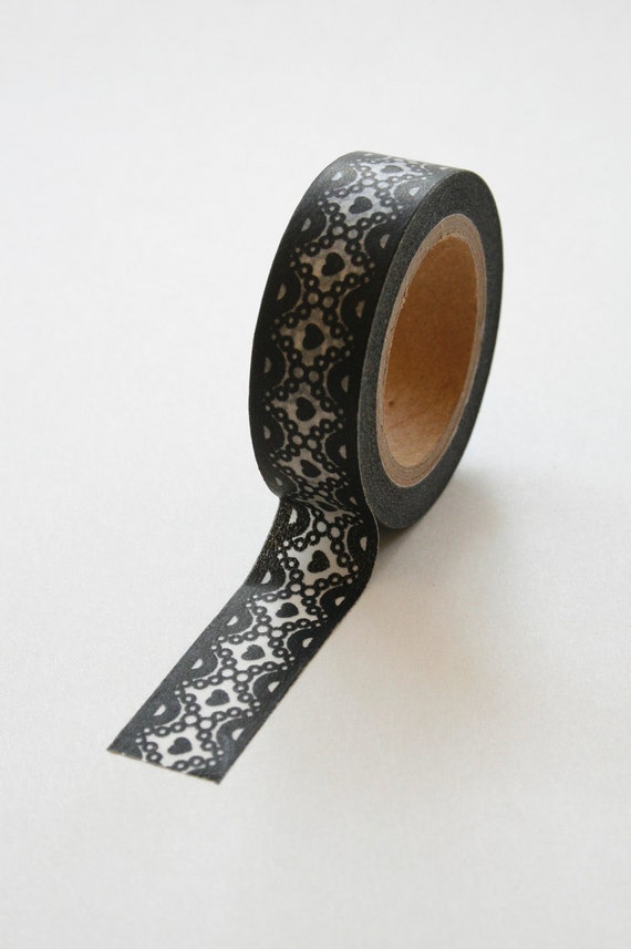 black washi tape