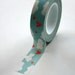 Washi Tape - 15mm - Aqua Pink Hearts and Clouds Design - Deco Paper Tape No. 292