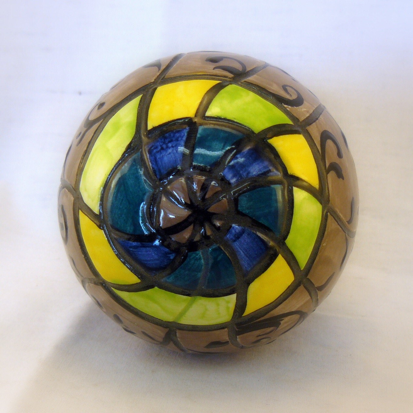 Decorative Ceramic Ball Orb Sphere