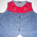 Cute Western Cut Demin Vest