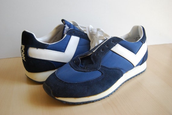 Vintage Pony Sneakers Authentic 80s Trainers Runners Track