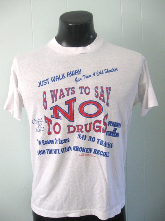 no drugs t shirt