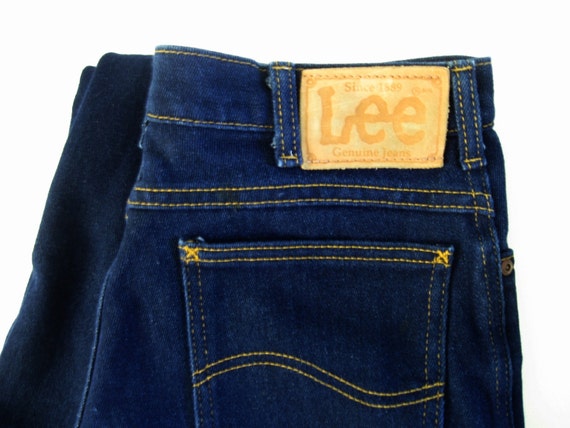 Unworn Vintage Jeans 80s Lee Denim Pants Straight Leg by retroEra