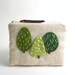 Woodland Trees Zipper Pouch