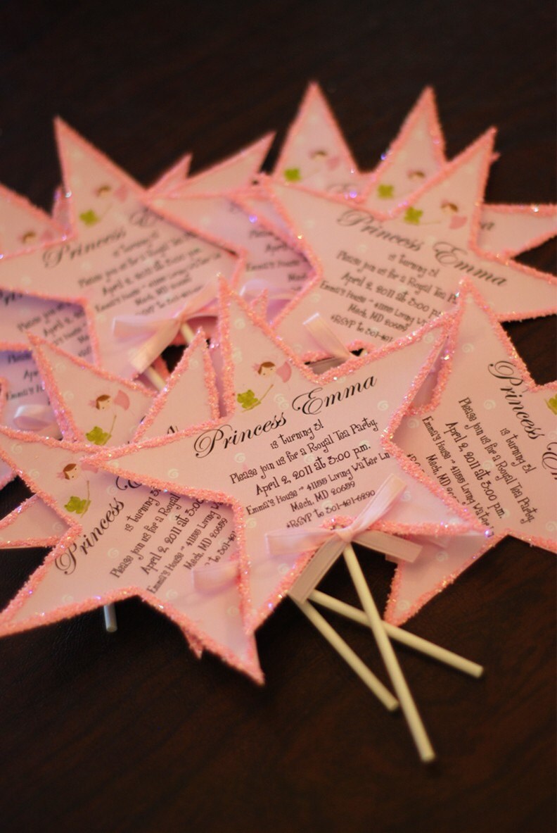 Princess Party Invitations Diy 10