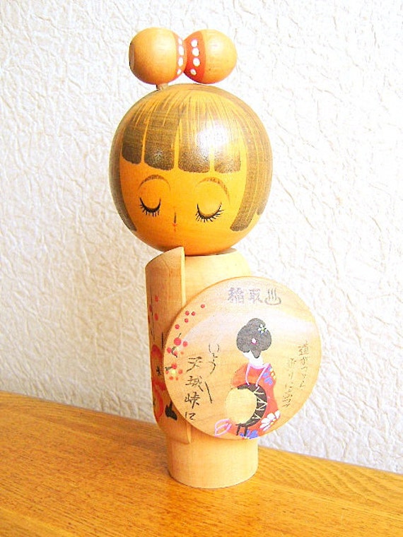 kokeshi pop vintage