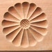 Vintage Japanese Kashigata Mold Chrysanthemum Kiku Flower Mold