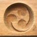 Vintage Japanese Kashigata Mold Drum Taiko