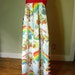 Vintage Rainbow Brite Red Hippie Dress