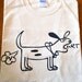 Ideal Gas Law Dog, T-shirt in Natural, SMALL