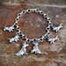 dog lover / a charm bracelet