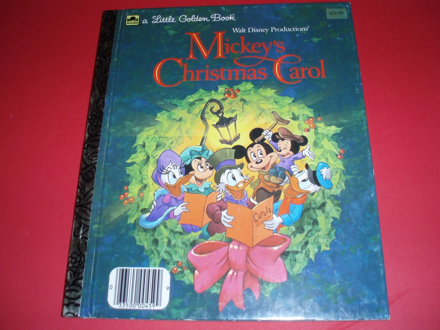 Mickeys Christmas Carol Little Golden Book 1983