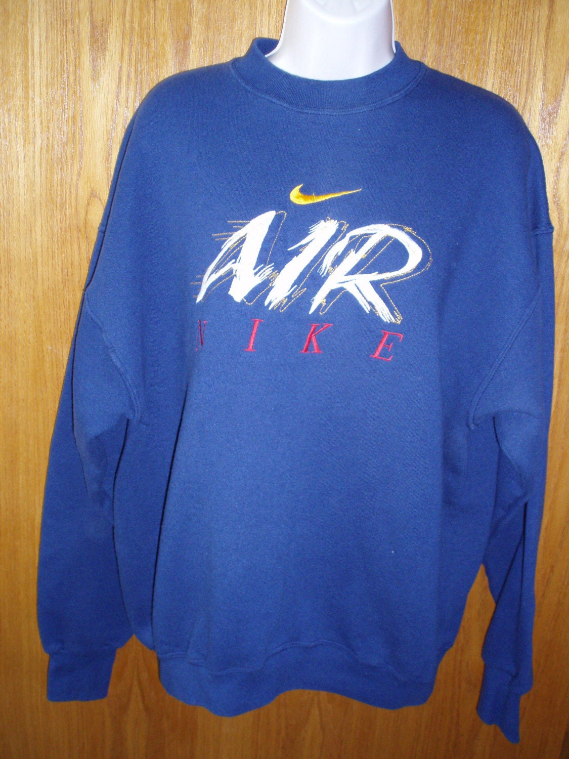 Vintage 80's Nike Air Sweatshirt Adult Sweatshirt XL