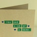 You Are Kind Of A Nerd // Blank Greeting Card
