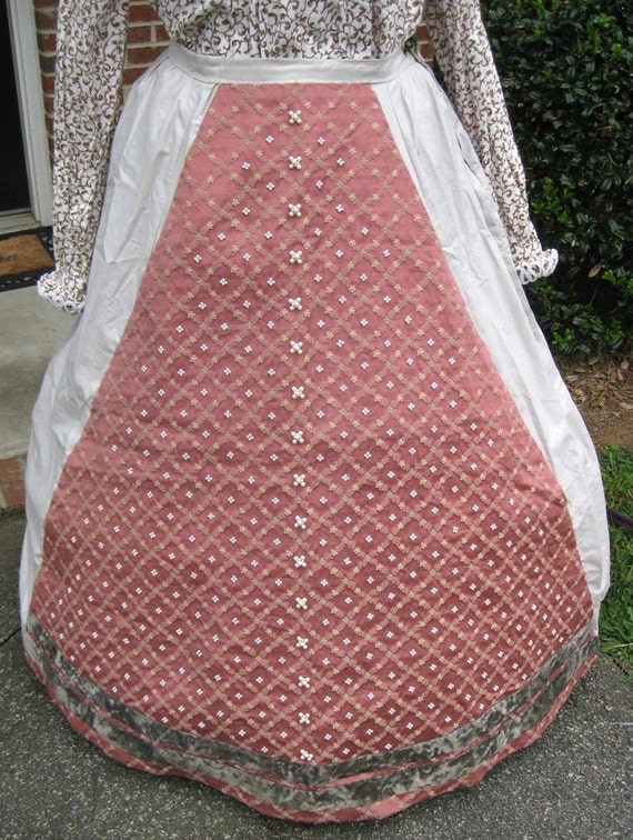 Items similar to Elizabethan Petticoat and Forepart 1560 to 1580