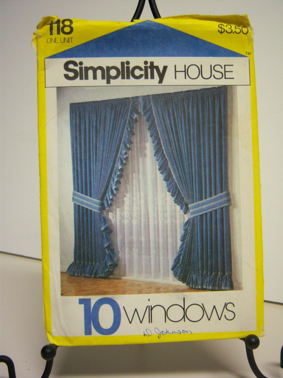 Vintage 118 Simplicity Curtain Pattern